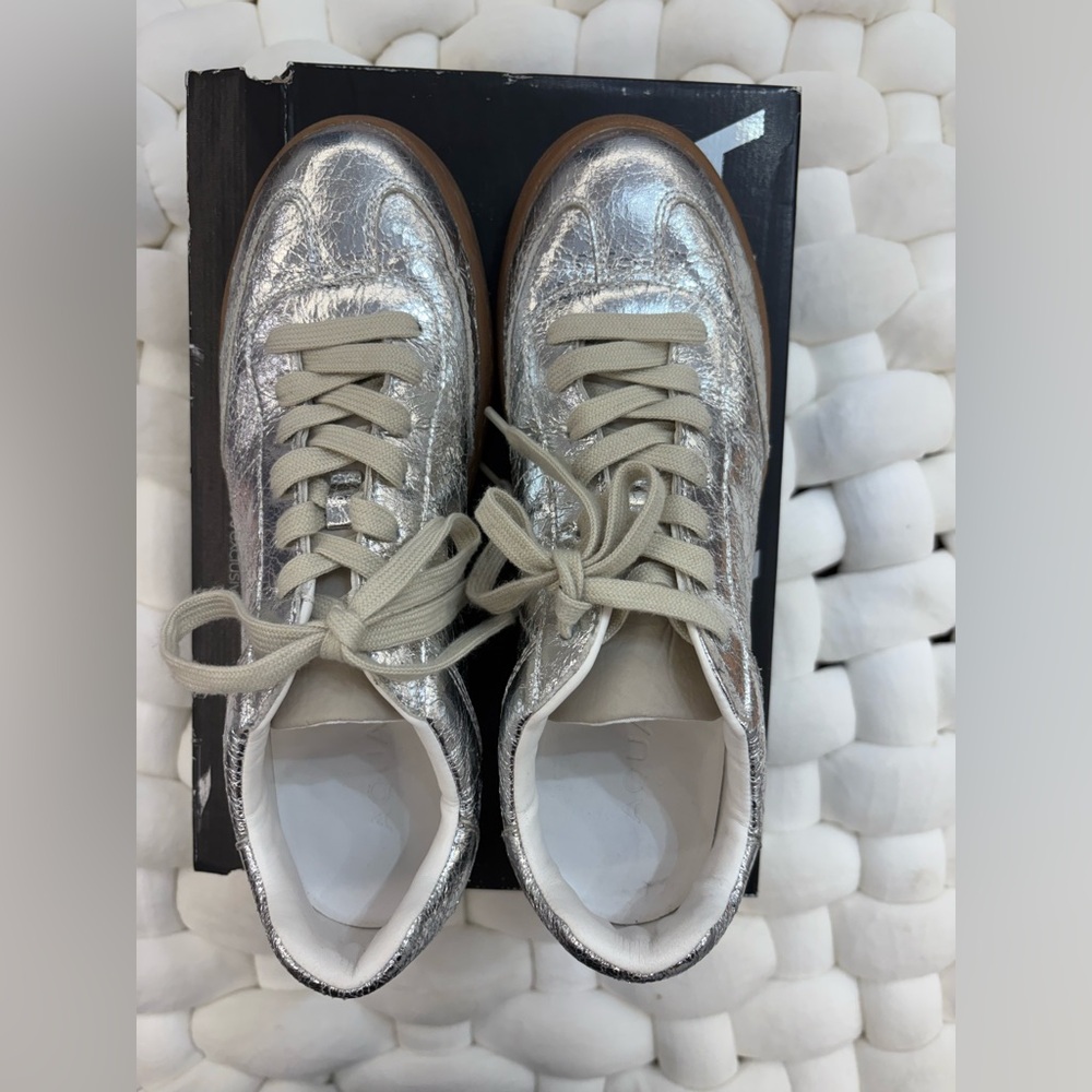 Aqua Silver Women's Sneakers